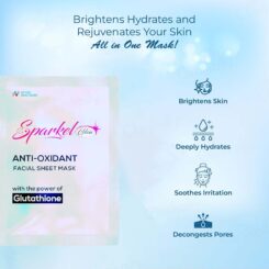 Sparkel Glow Anti-Oxidant Facial Sheet Mask - Image 3