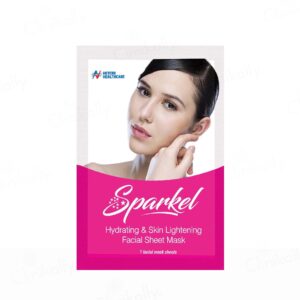 Sparkel Hydrating & Skin Lightening Facial Sheet Mask - Image 2