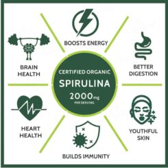 Carbamide Forte Organic Spirulina 2000mg Tablet - Image 4