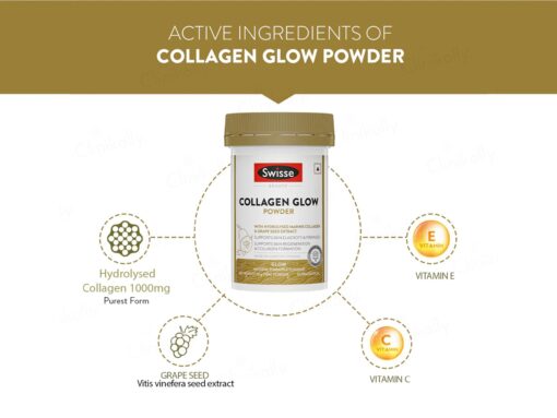 Swisse Beauty Collagen Glow Powder - Natural Pineapple Flavour - Image 5