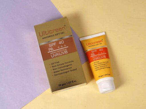 Ulticreen Anhydrous Soft Gel SPF 40 PA +++ Broad Spectrum Sunscreen - Image 4