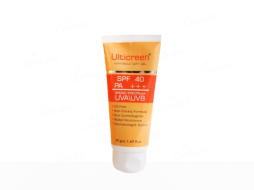 Ulticreen Anhydrous Soft Gel SPF 40 PA +++ Broad Spectrum Sunscreen - Image 2