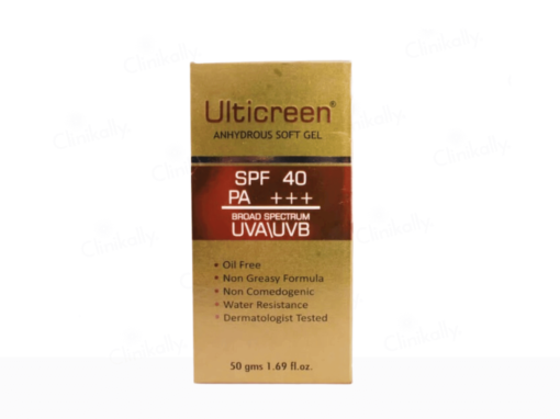 Ulticreen Anhydrous Soft Gel SPF 40 PA +++ Broad Spectrum Sunscreen - Image 3