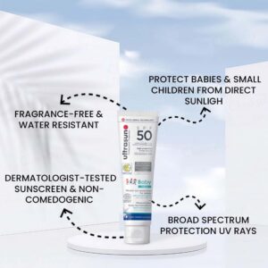 Ultrasun Baby Mineral Sunscreen SPF 50 PA++++ - Image 4