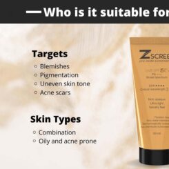Z Screen Zinc Oxide Sunscreen Gel SPF 50+ PA+++ - Image 3
