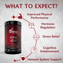 WishNew Wellness Alpha Booster of Testo Tablet - Image 4