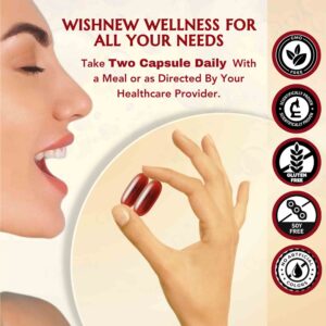 WishNew Wellness Krill Omega Complex Heart & Brain Health Softgel Capsule - Image 8