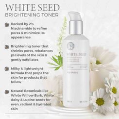 The Face Shop White Seed Brightening Toner - Image 2
