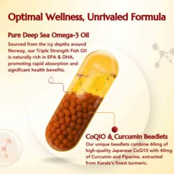 WishNew Wellness Daily Ritual 3X Omega's & CoQ-10 Capsule - Image 4