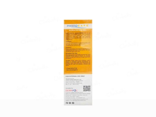 Photosafe Broad Spectrum Mineral Sunscreen Gel SPF 50+++ - Image 2