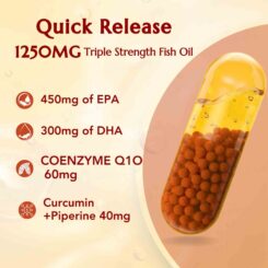 WishNew Wellness Daily Ritual 3X Omega's & CoQ-10 Capsule - Image 3