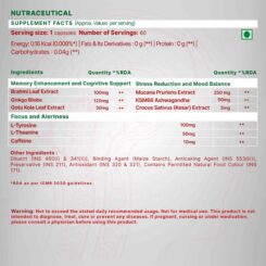 WishNew Wellness Genius Brain Focus & Memory Capsule - Image 5