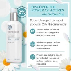 The Face Shop White Seed Brightening Toner - Image 3