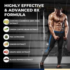 Carbamide Forte Burner 8X Ripped Pro Burner Tablet - Image 2
