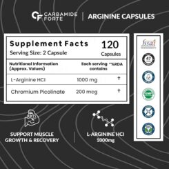 Carbamide Forte L-Arginine 1000mg Capsule - Image 4