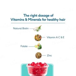 HK Vitals Biotin Gummies Strawberry - Image 4