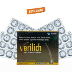 Verilich Hair Growth Tablet - Chocolate Flavour - Image 6