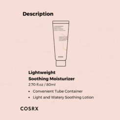 COSRX Lightweight Soothing Moisturizer - Image 2