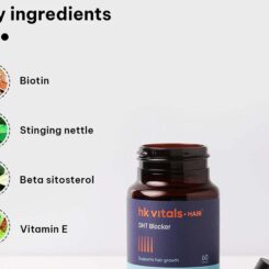 HK Vitals DHT Blocker with Biotin Tablet - Image 4