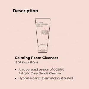 COSRX Calming Foam Cleanser - Image 2