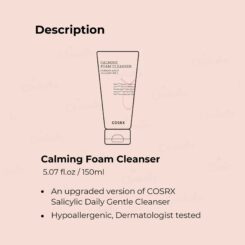 COSRX Calming Foam Cleanser - Image 2