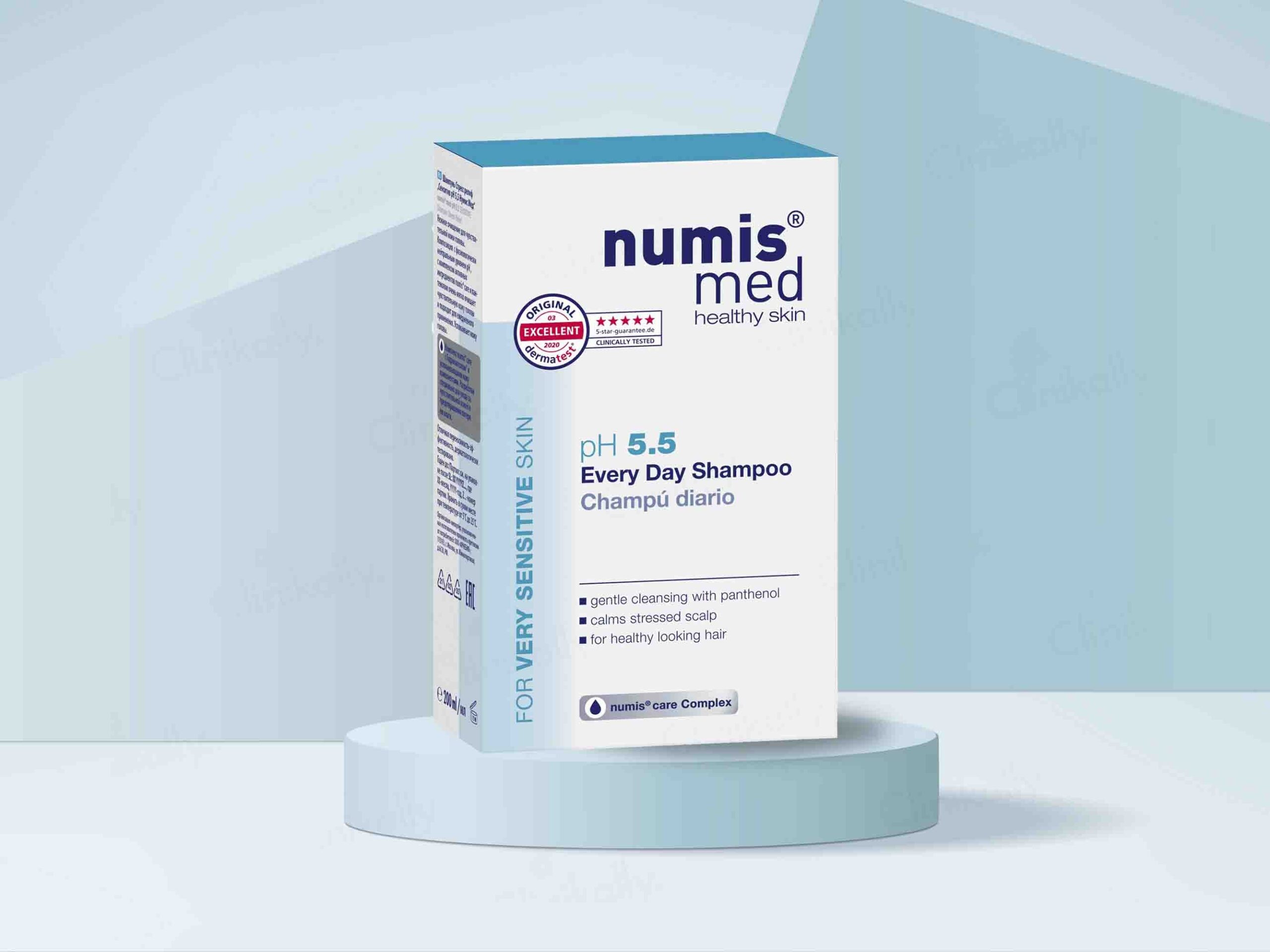 Numis Med pH 5.5 Every Day Shampoo For Very Sensitive Skin - Image 2