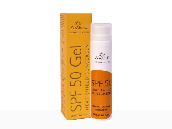 Aveil SPF 50 Gel Heat Shield Sunscreen